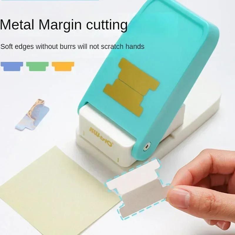 Loose-leaf Separator Label Punch Self-made Index Label DIY Bookmark Notepad Index Classification File Data Embossing Tool