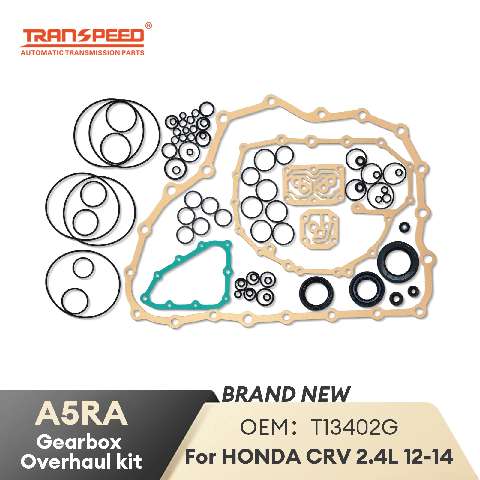 

TRANSPEED B5RA B5SA Automatic Transmission Rebuild Overhaul Gasket Kit Gearbox Car Parts for HONDA CRV 2.4L 2012-2014