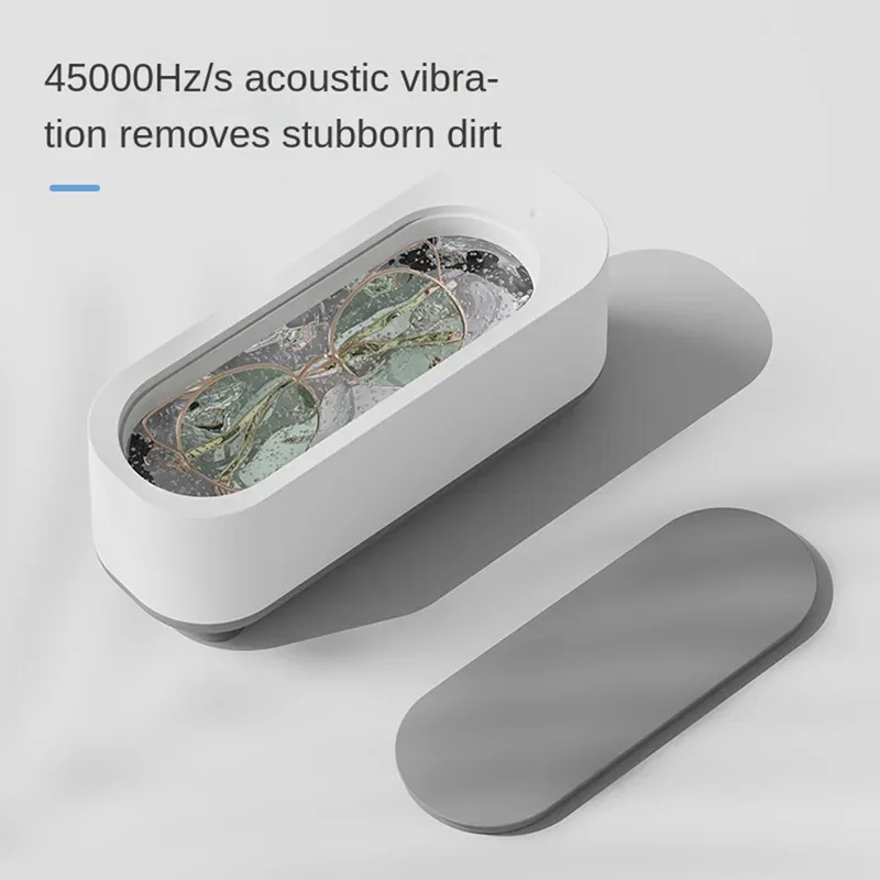 2026 آلة التنظيف بالموجات فوق الصوتية عالية التردد الاهتزاز نظارات نظافة أدوات الغسيل للساعة/المجوهرات/النظارات/أداة ماكياج #4