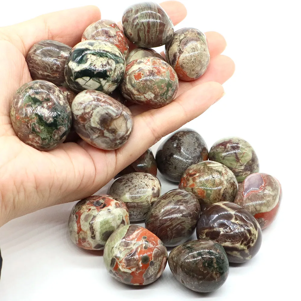 Money Jasper Natural Tumbled Stones Healing Crystals Reiki Bulk Ore Quartz Gems Mineral Specimen Tank Aquarium Garden Home Decor