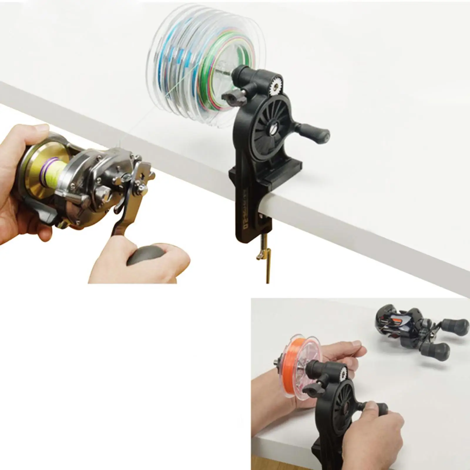 

Fishing Line Spooler with Unwinding Function, Fishing line Spooling Station for