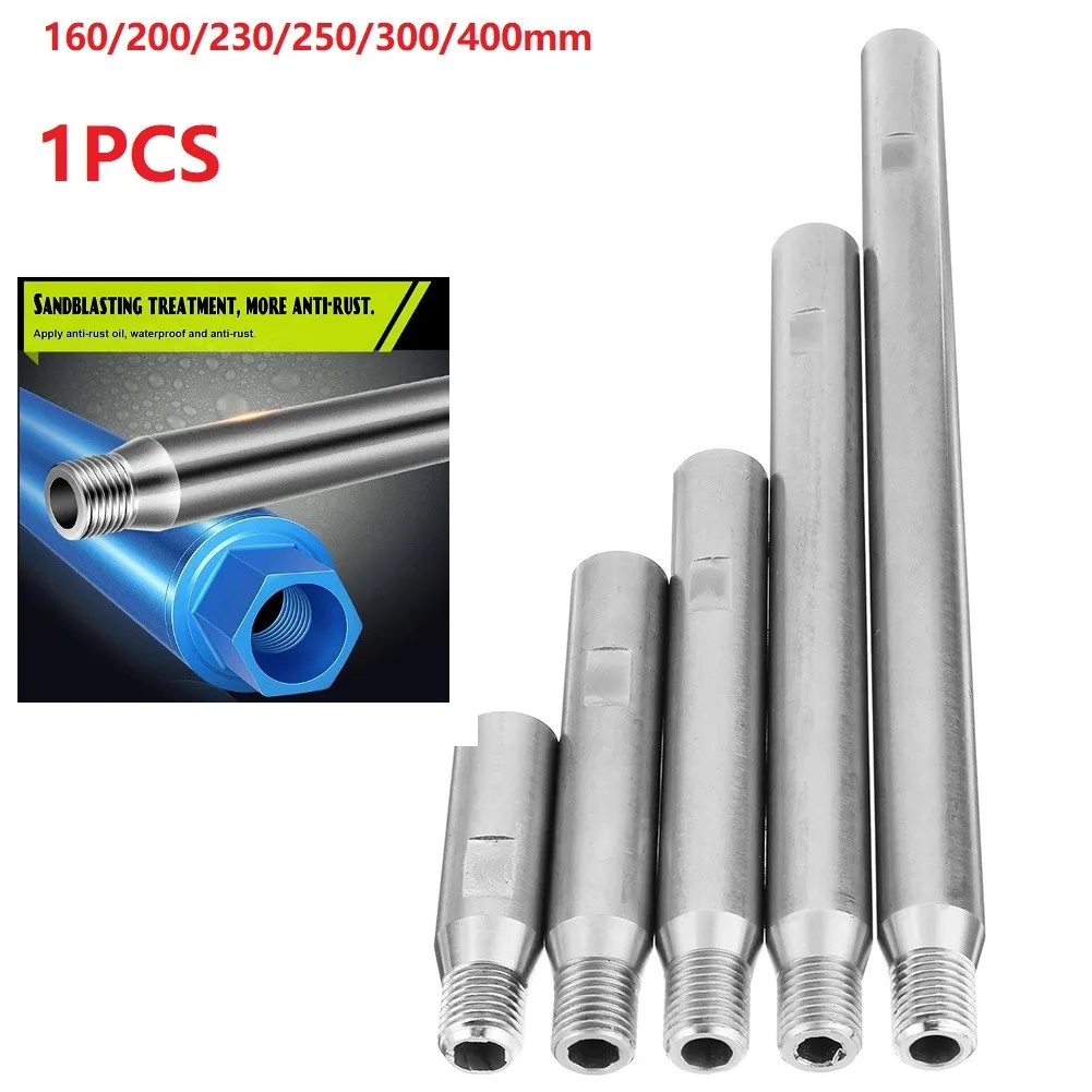 Power Tool Parts 1PC Diamond Core Bit Water Drill Bit Extension Steel For M22 Thread Extension Rod For Drilling Rigs