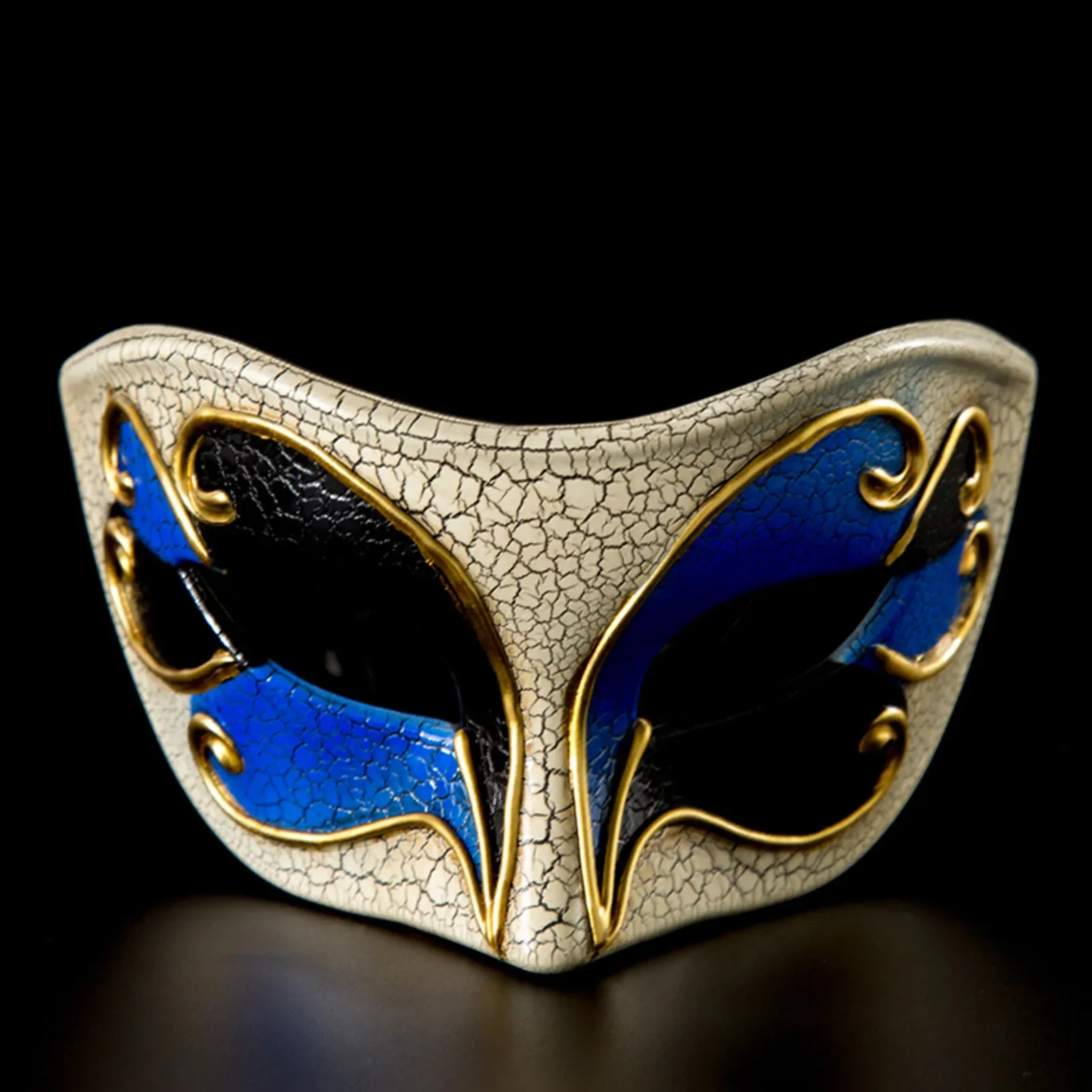 Masque de mascarade rétro pour hommes, Cool, Halloween, carnaval, vénitien, à carreaux, fête musicale, couverture faciale, masques de Banquet fantaisie