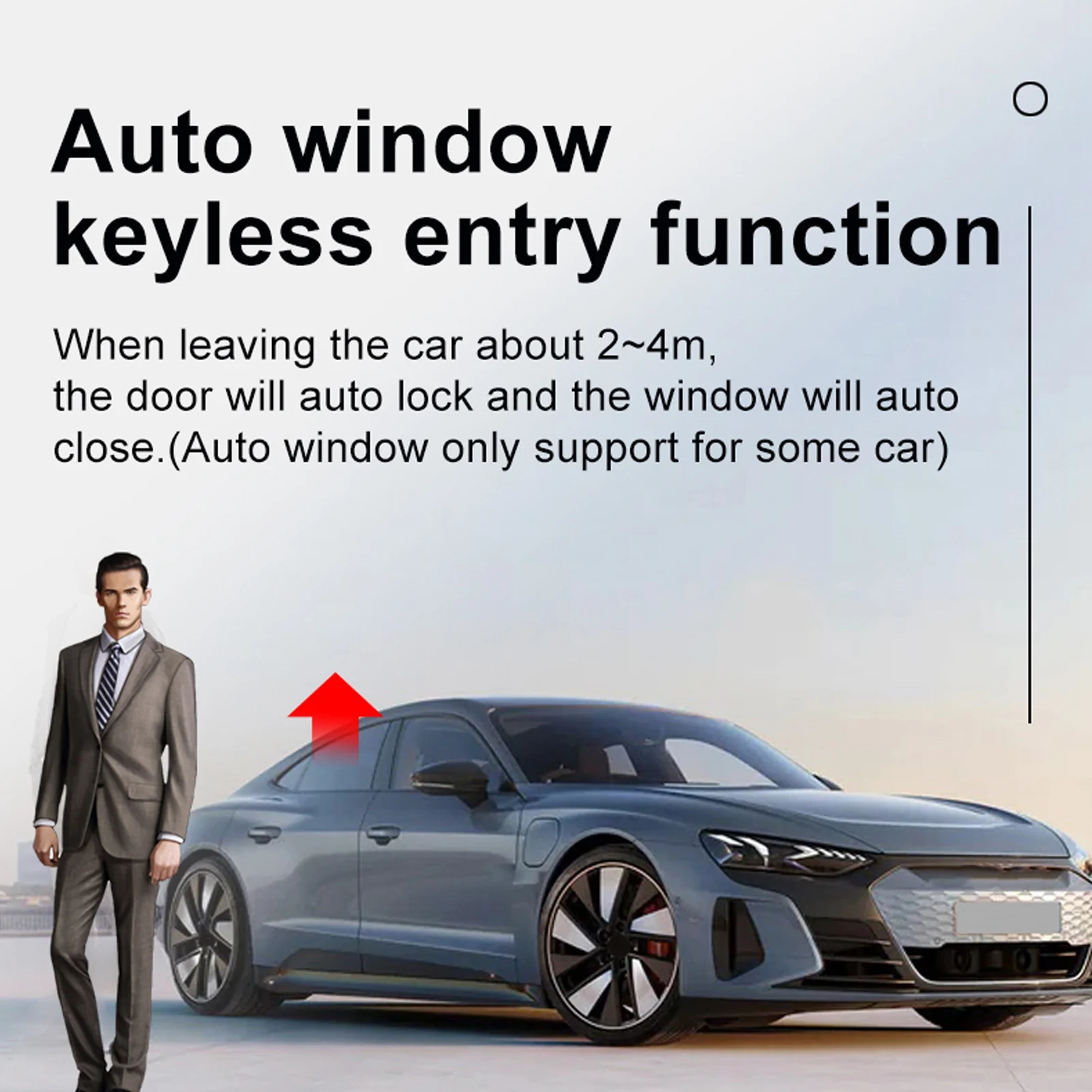 

Car Smart LCD Key Touch Screen Bluetooth 5.0 Connection Keyless Entry Smooth Touch for One Button Start Models