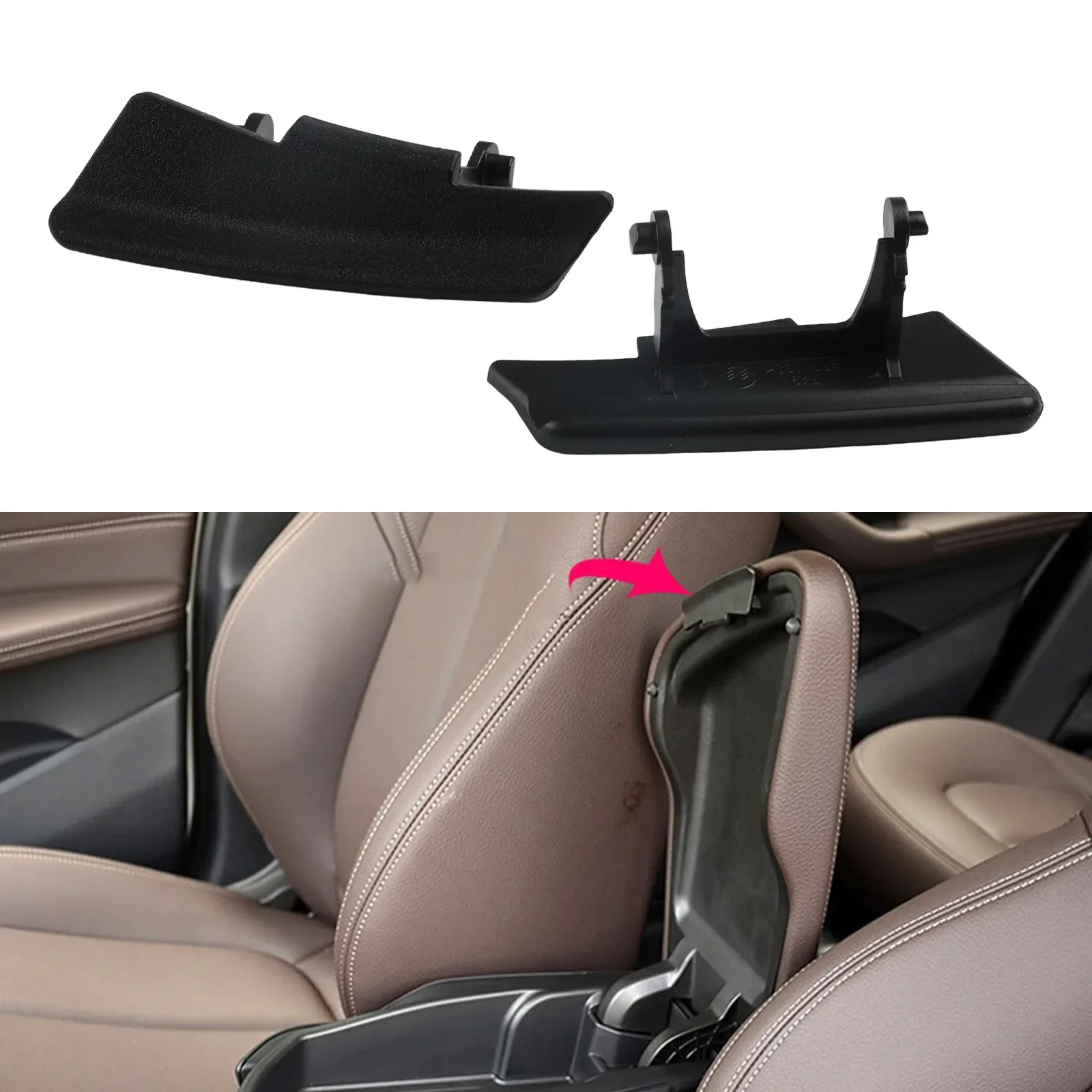 LHD Console Lock Armrest Lock Vehicle Security User-friendly Design Easy Installation Enhanced Security For BMW X1 For BMW X2