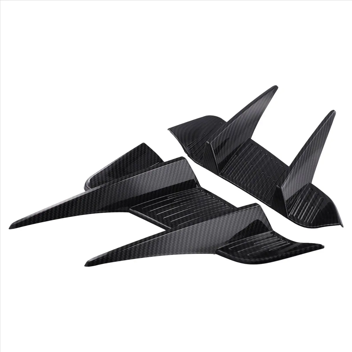 Super Sale 1 Pair Car Front Bumper Spoiler Side Air Vent Trim Cover ABS Material Trim for MG 4 MG4 EV Mulan 2023