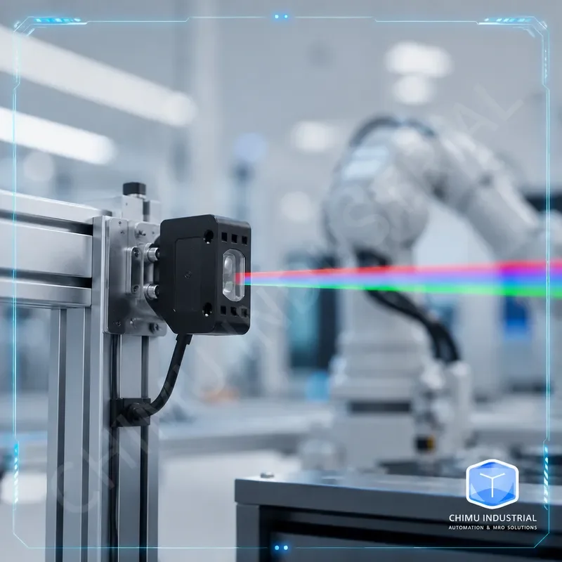 【CHIMU INDUSTRIAL】 LX-101 Intelligent Color Label Sensor for Color Recognition Positioning and Label Correction
