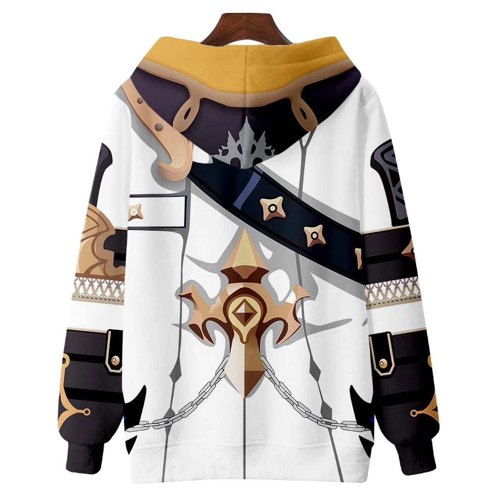 Genshin Impact Zip-up hoodie Hu Tao Cosplay 3D Sweatshirts Men Woman Hooded Casual Street Cartoon kids Pullovers Clothing