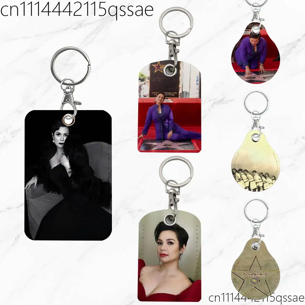 FOR Lea Salonga Miss Saigon Magnetic keychain case For Apple Airtags, also suitable for Pandora Tag dog tracker/locator devices