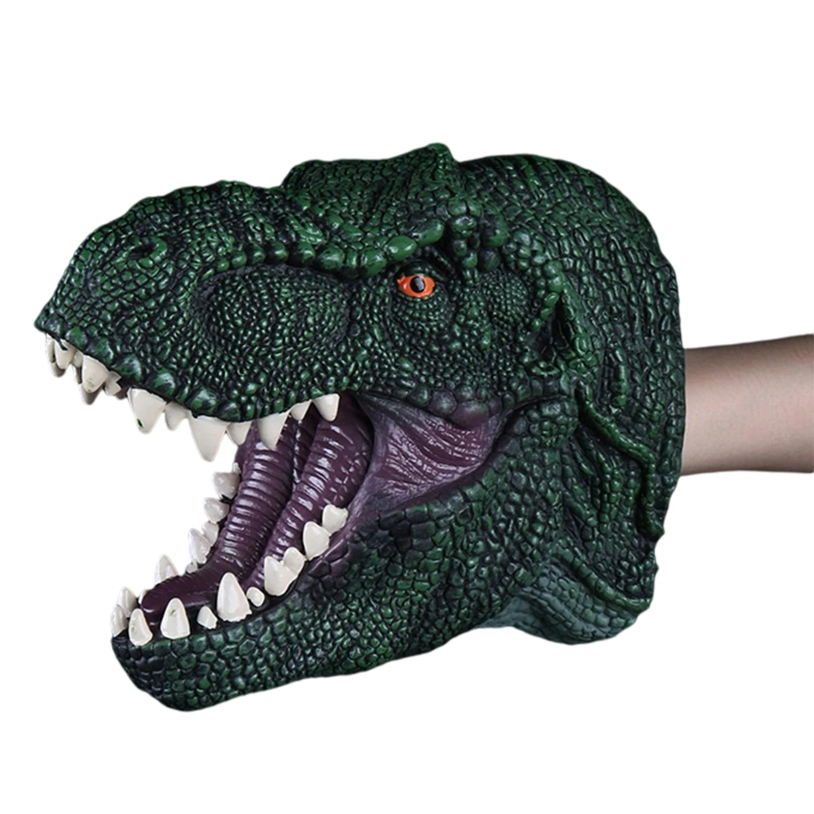 Guantes de marionetas de mano de dinosaurio, tiburón, boca móvil, títere de mano para familia, amigo, vecino, regalo