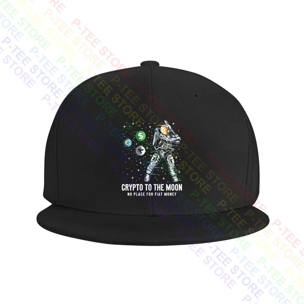 

Crypto To The Moon Astronaut Baseball Btc Crypto Bitcoin Baseball Cap Snapback Caps Knitted Bucket Hat