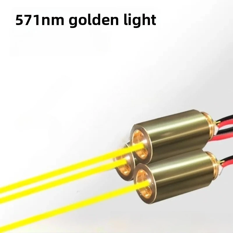 571nm Golden Color Flashlight with High Brightness and High Stability LED Module