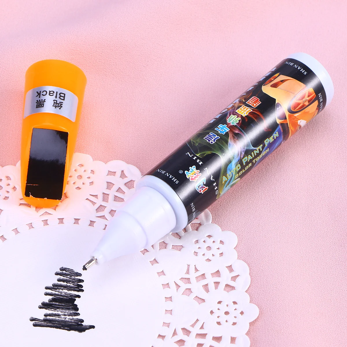 Car Paint Scratching Repair Touch Up Pen Concealing Tool (Pearl White)