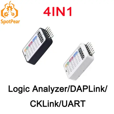 Sipeed SLogic 4IN1 USB 로직 분석기 80M/DAPLink/CKLink 디버거 도구/UART 모듈