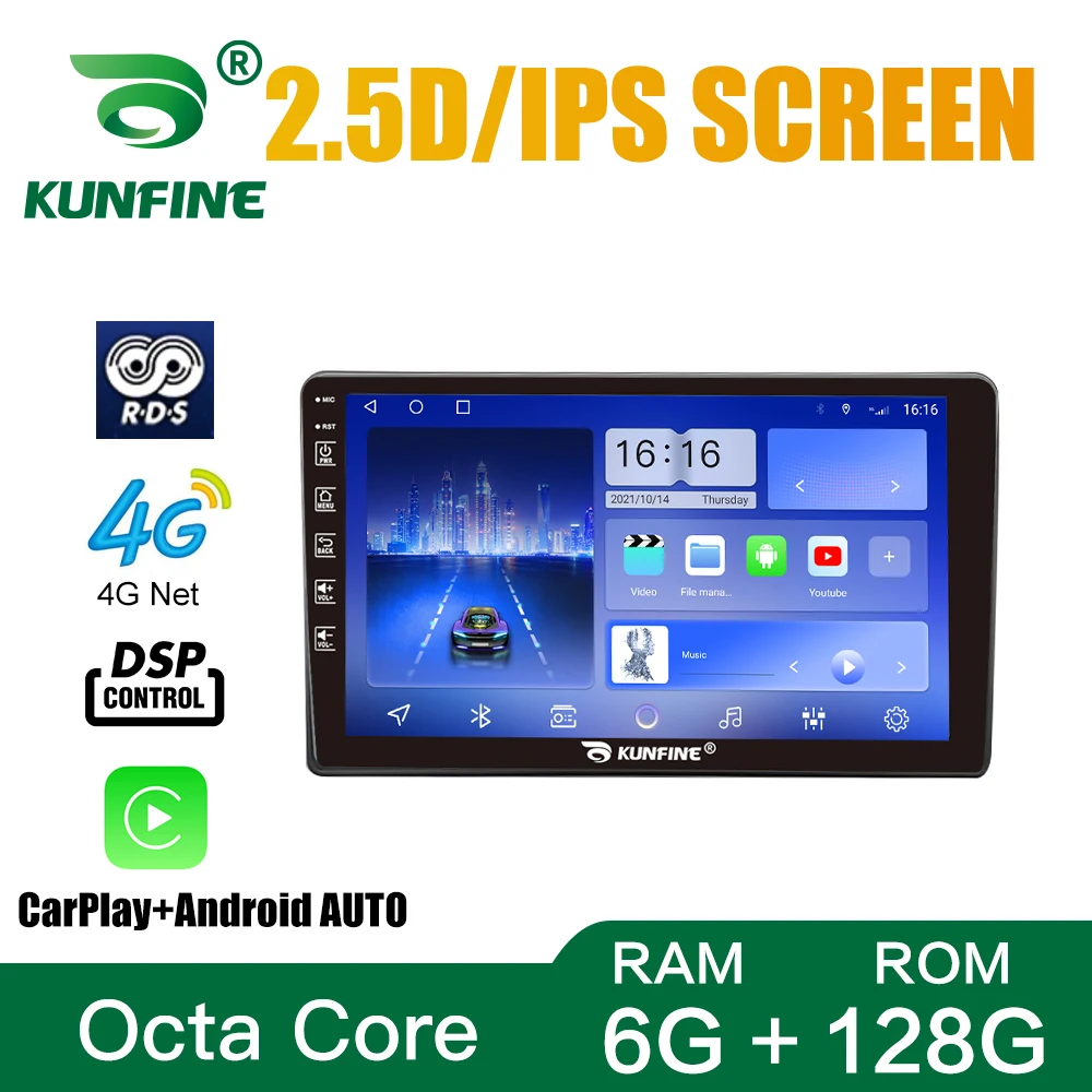 Android 10.0 Octa Core Car DVD GPS Navigation Player Deckless Car Stereo for Mahindra THAR Car Radio Unit WIFI