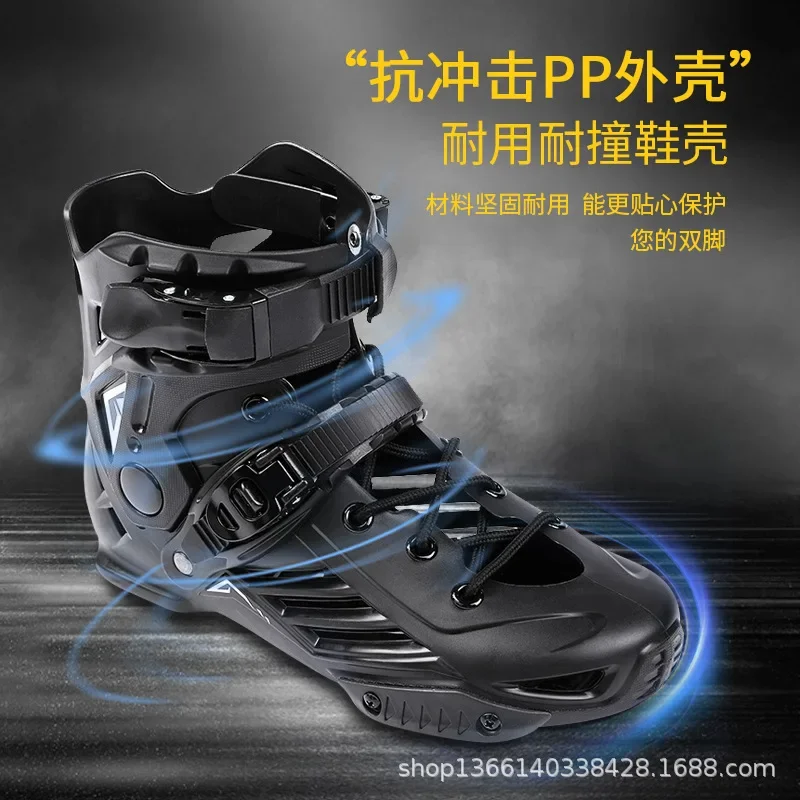 dult Inline Skates for Men & Women: Beginner-Friendly Single-Row Roller Skates (Flat-Sole Design)