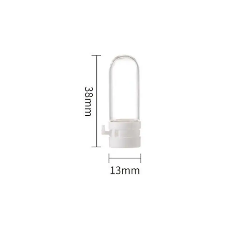 10 Mini-Reiseflaschen, auslaufsicher, tragbar, transparente Glasflaschen, geeignet für Make-up-Entferner, Serum, Einweg-Leerflasche – Detail 12