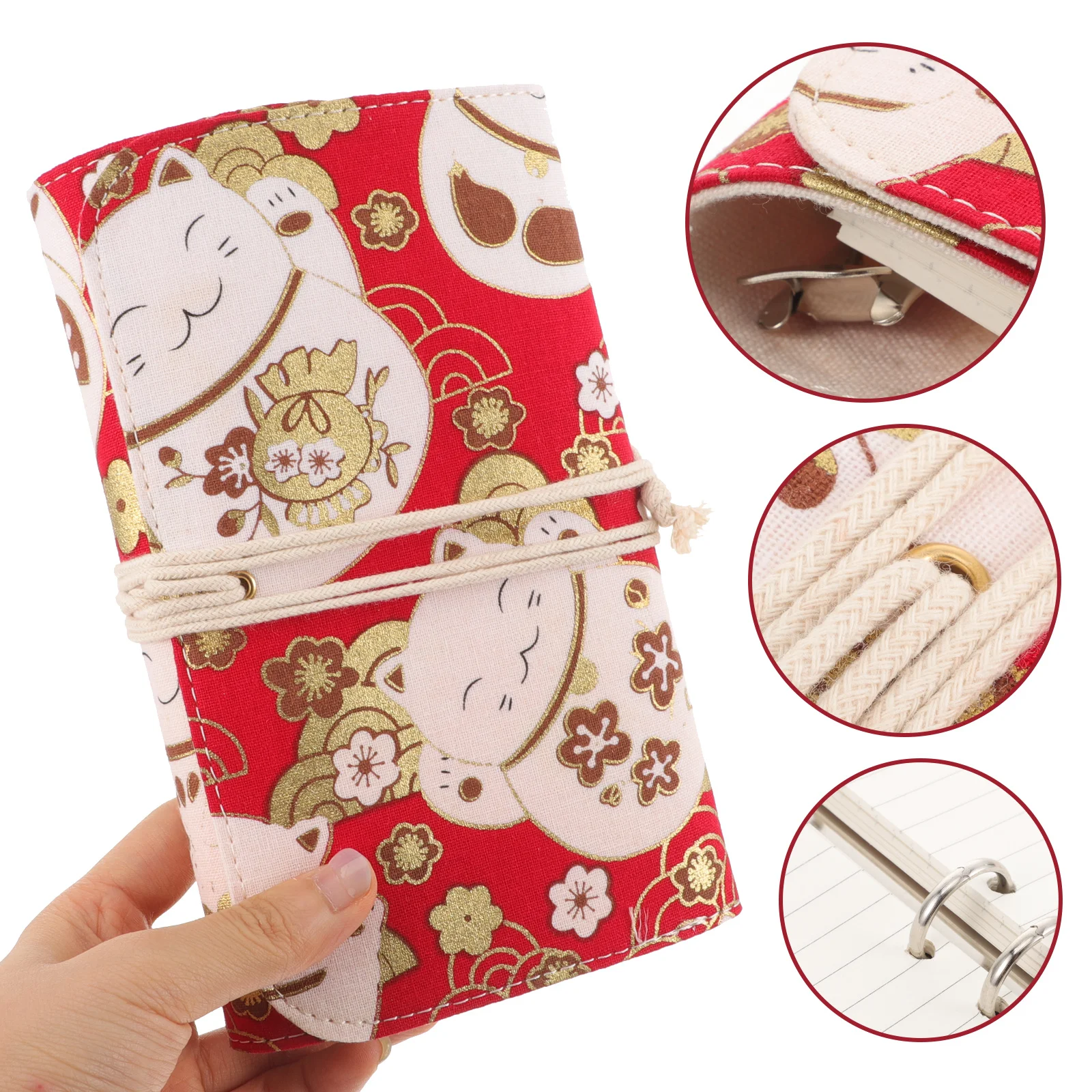 دفتر ملاحظات للميزانية مقاس A6 على الطراز الياباني، مخطط ميزانية كرتوني، مفكرة أوراق فضفاضة، مخطط توفير المال، اللوازم المكتبية #5