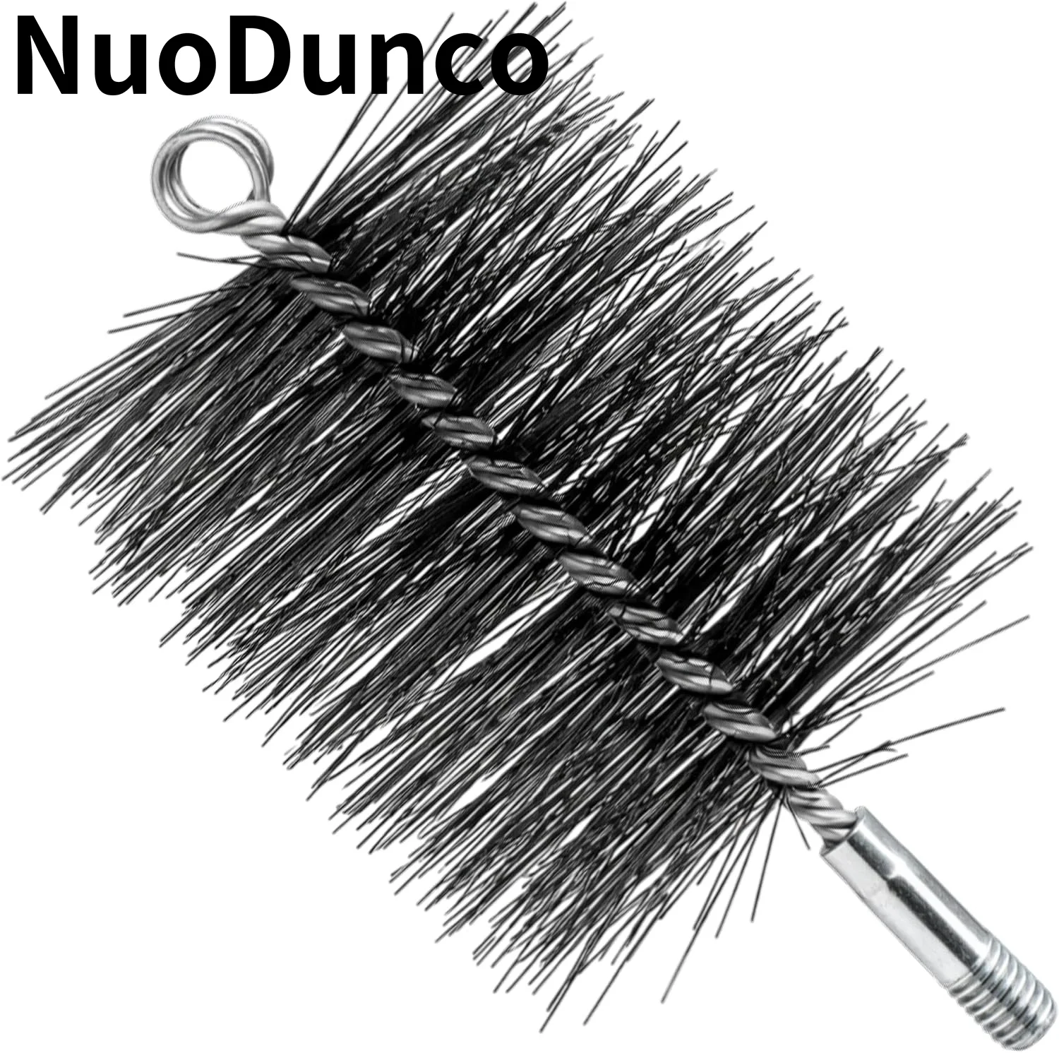1Pc Chimney Brush Cleaning Brush Round Flexible Rods Steel Wire Fireplace Flue Pipe Rust Dryer Vent Cleaner Brush Head 4Inch