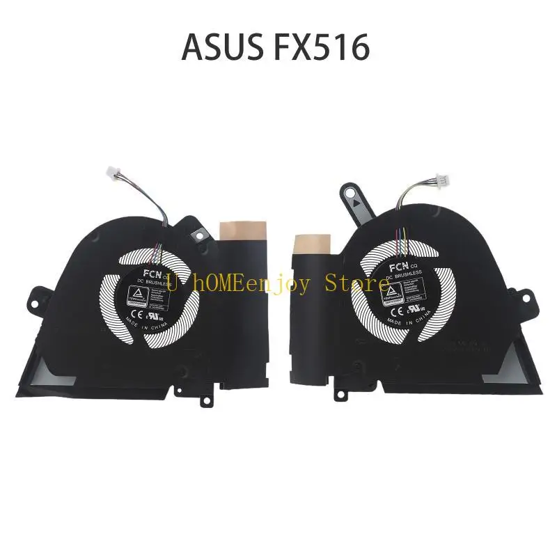 B0KF Laptop CPU GPU Radiator for DC 12V 1A 4 pin 4-wires for TUF F15 FX516