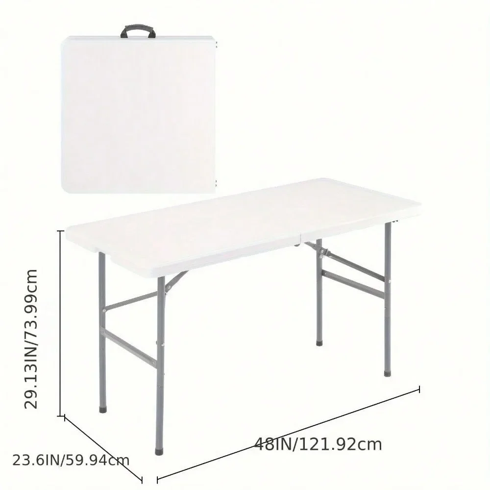 Portable Folding Outdoor Indoor Table Heavy Duty Camping Picnic Dining Table