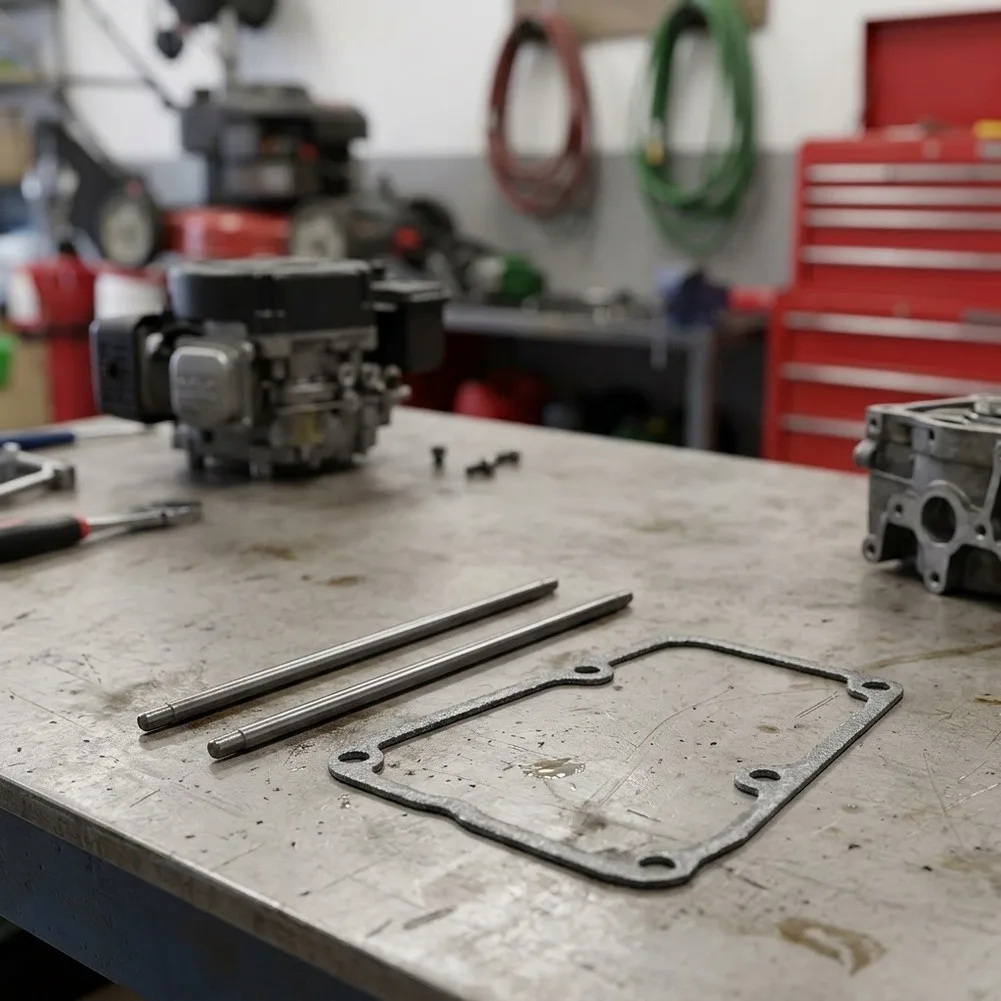 Engine Repair Components: Two Push Rods 13116-0725 and Gasket 11061-7083 Compatible with For FR651V FR691V FX651V