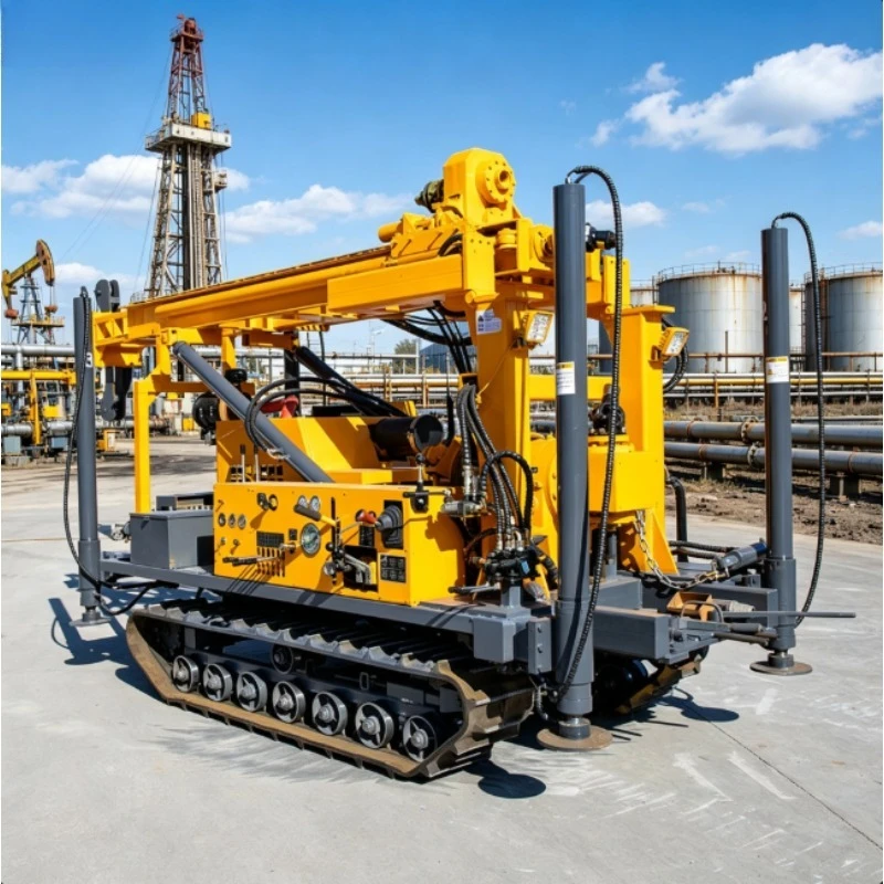 Water Pneumatic Dual-purpose Drilling Rig 200m 300m 400m Water Well Drill Rig Machine Air Compressors For Sale For Drilling Rig