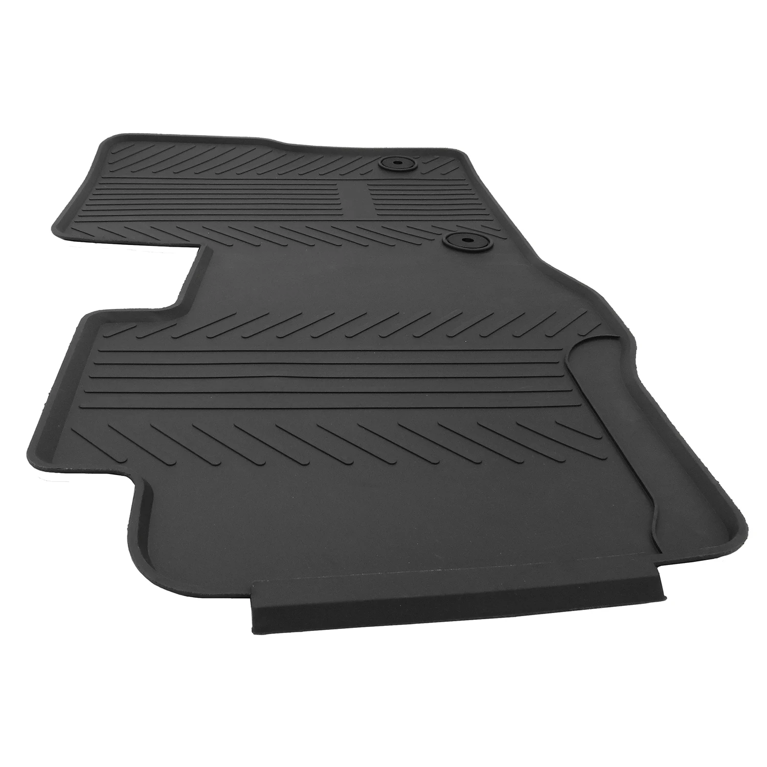 Front Rubber Floor Mats Set For Ford Transit Mk8 2014- 2019 Mk9 2020- Custom 2012 - 2023 Manual Gearbox ONLY RHD 2047030