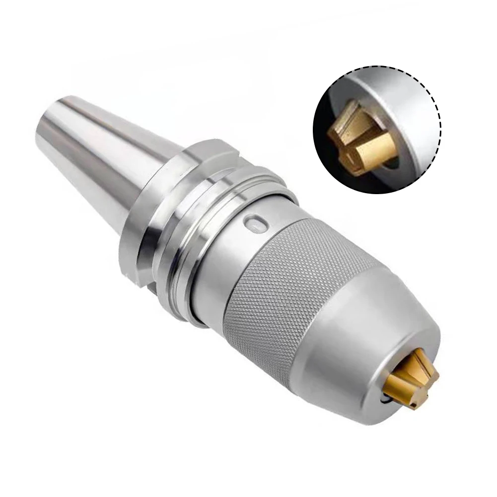 

Accurate Drilling with Minimal Deviation Integrated Self Tightening Electroplated Drill Chuck APU16 APU13 APU08 BT30 BT40