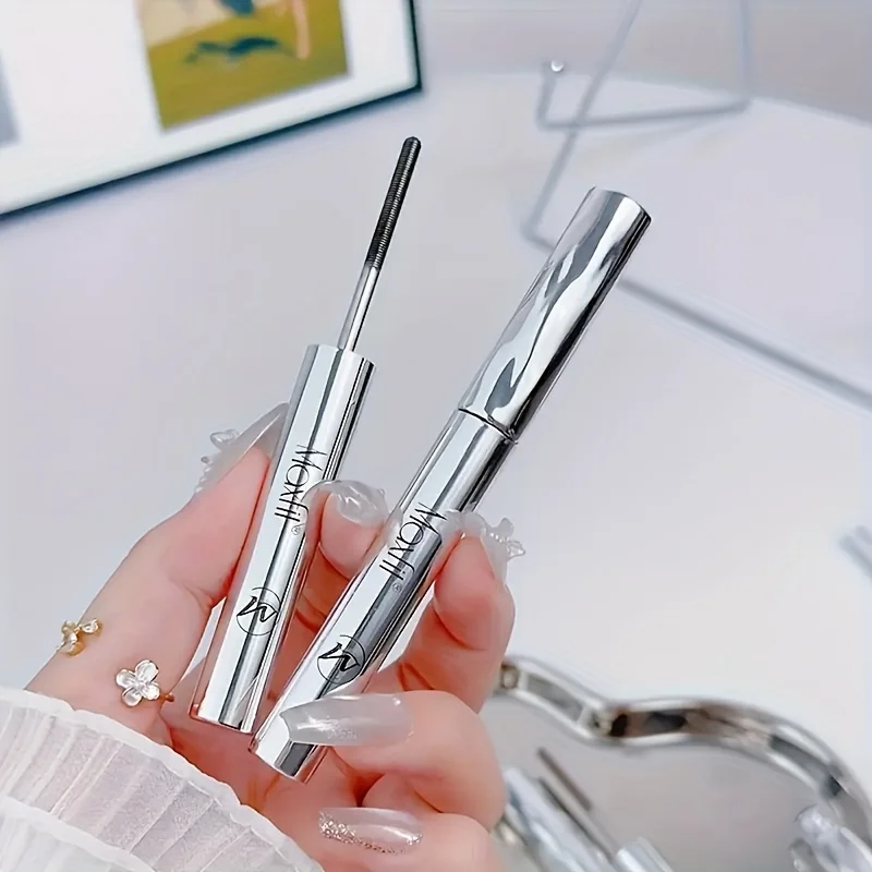 ماسكارا برأس فرشاة حلزونية مقاومة للماء - أنبوب فولاذي، يدوم طويلاً، سهلة الاستخدام - مناسبة للمبتدئين، مكياج الحفلات #3