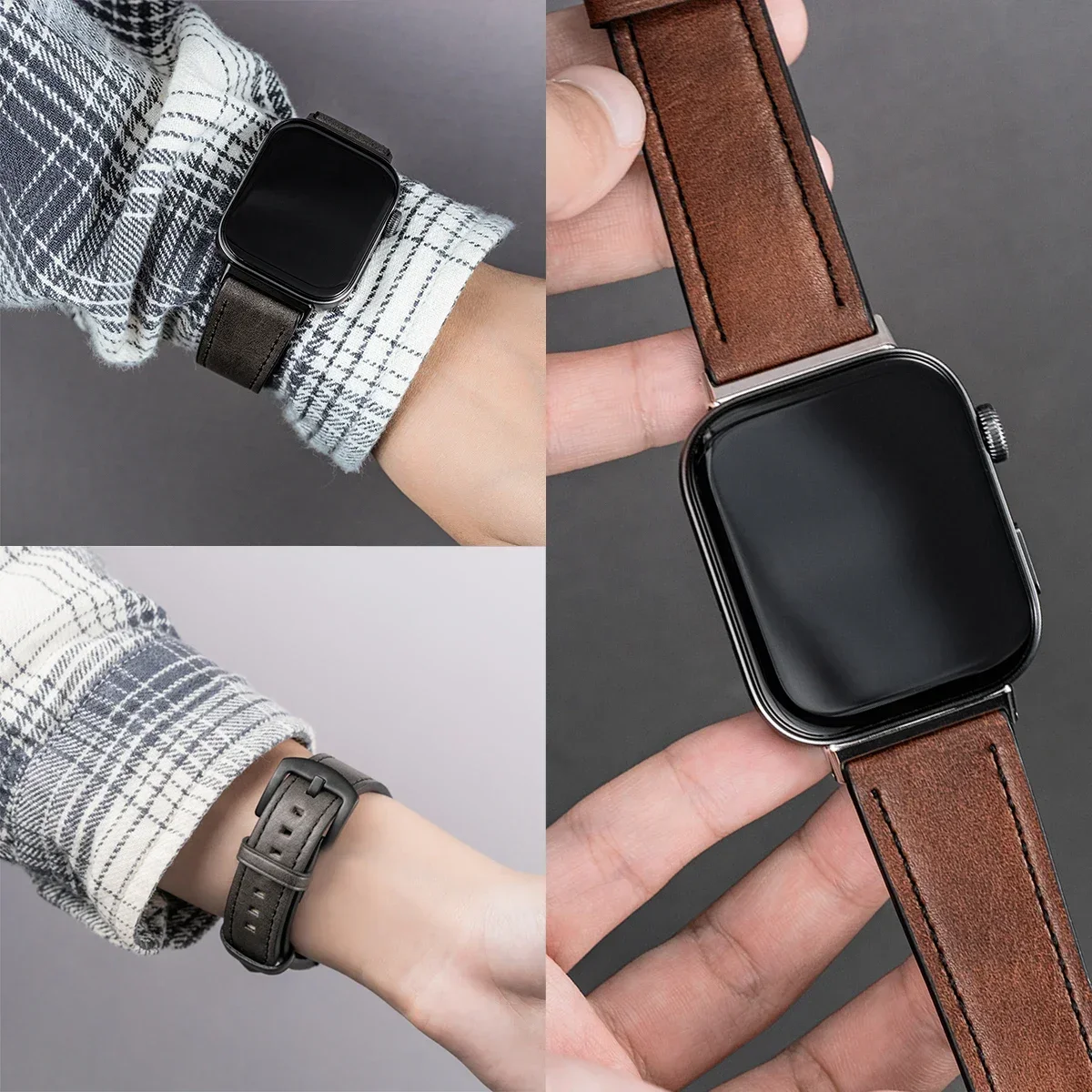 حزام جلدي لساعة Huawei Watch Fit 3 Band Smartwatch بديل سوار معصم رياضي لملحقات Huawei Fit 2/1 Correa