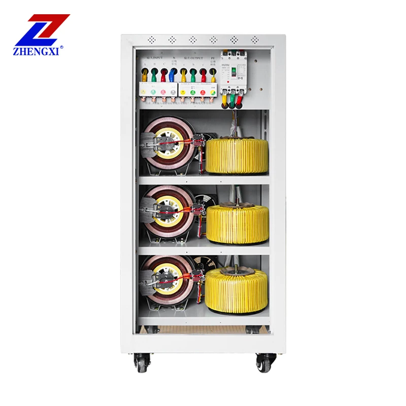 TNS6-40KVA 50KVA 380V AC 3 phase high accuracy intelligence servo AVR automatic voltage stabilizer regulator NEW