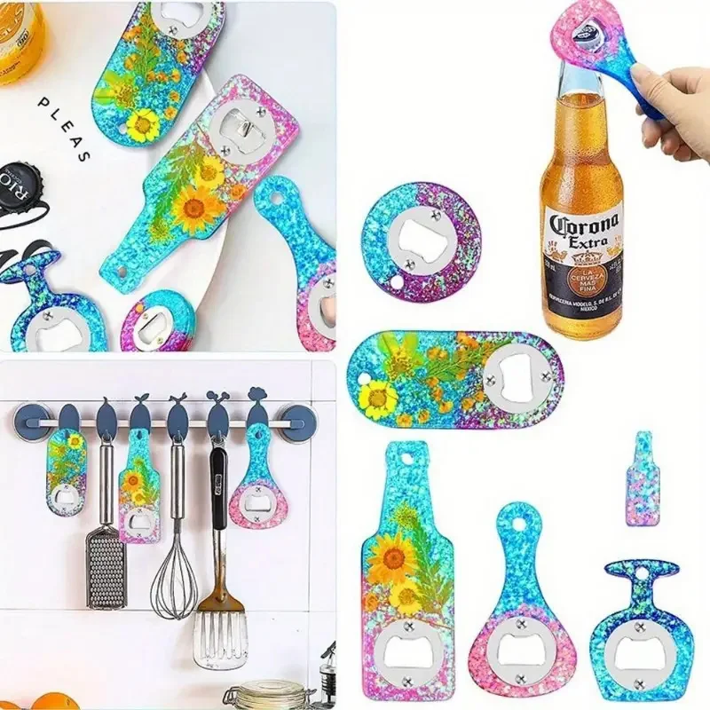 DIY Beer Bottle Opener Resin Liquid Mold Set