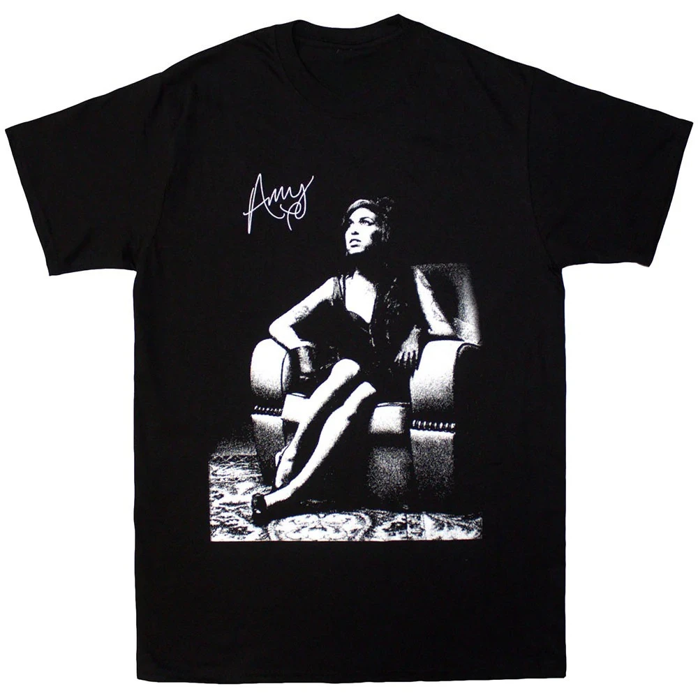 

Amy Winehouse Unisex Clothing Peripheral Printing Summer Luxury Brand Cotton Men's and Women's T-Shirts Short Sleeves