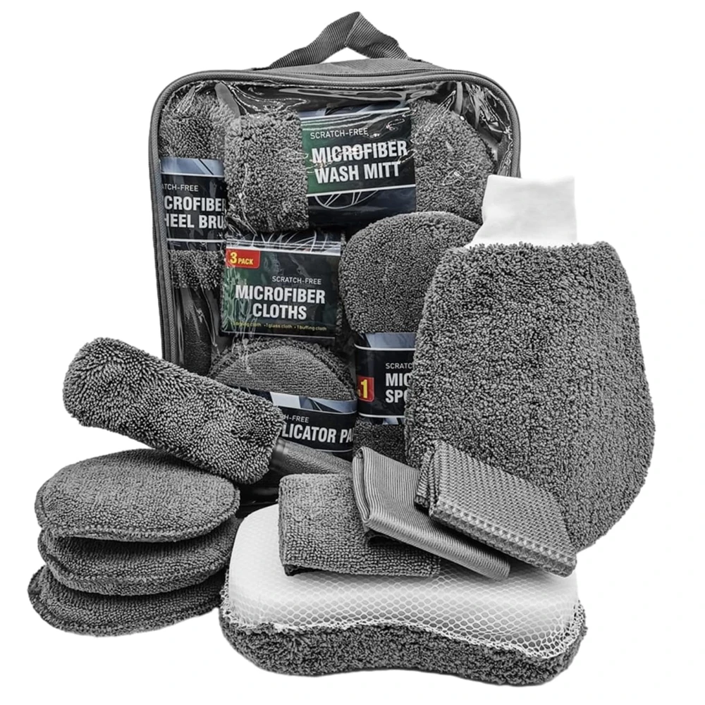 

Car Detailing Kit Car Wash Kit Car Cleaning Kit Car Washing Kit Car Detailing Supplies for Interior Exterior Car Wash Kits