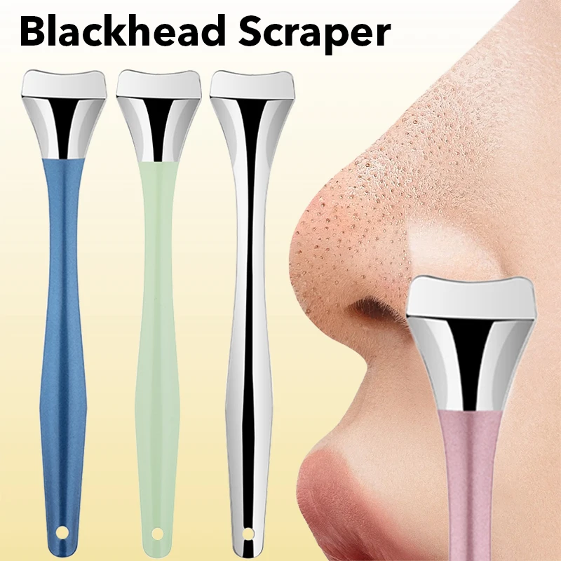 黒ずみ除去ツール、鼻の黒ずみ除去とスクレーピングニードル、毛包クリーンツール、手動黒ずみ圧搾ツール