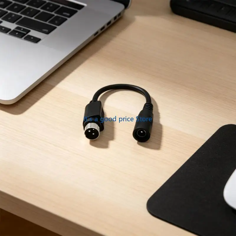 Power Conversion Cable 2-Pack with Female 5521 Receptacle and Molded Ends for Format Changes Without Rewiring or Soldering