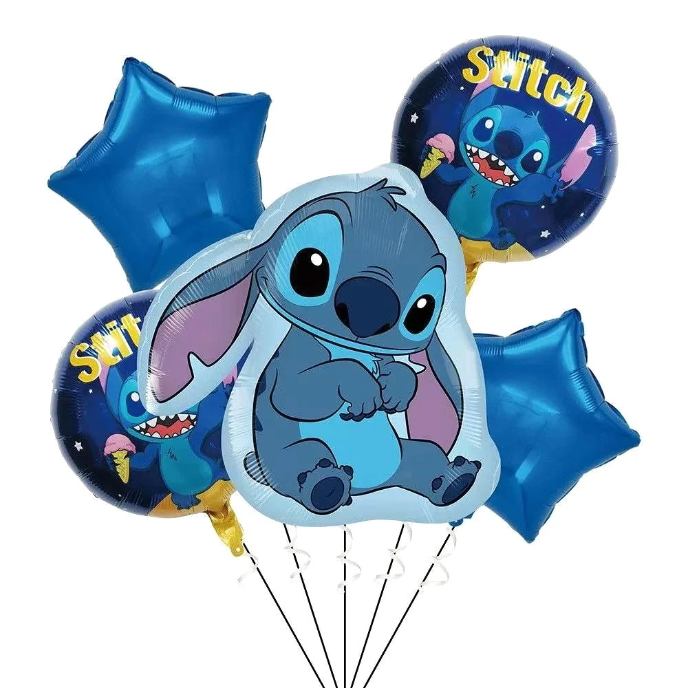 Kit de Globos de Aluminio con Diseño de Monstruo Azul para Fiesta de Cumpleaños, Decoración para Baby Shower, Pequeños Regalos