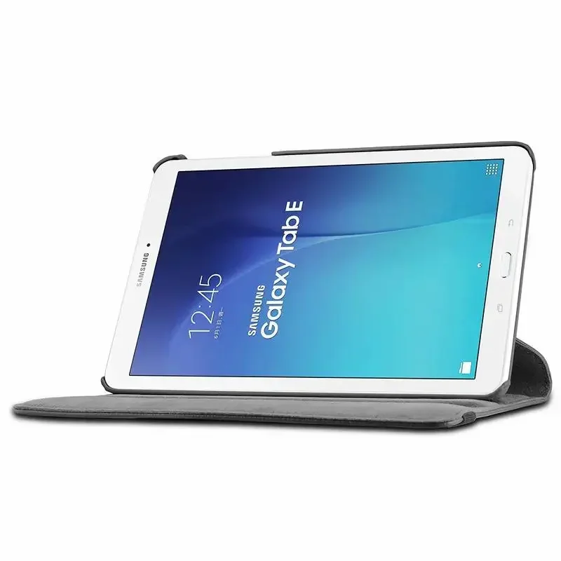 360 Degree Rotating PU Leather Flip Cover Case for Samsung Galaxy Tab E 8.0 32GB SM-T377 T375 T378 8\