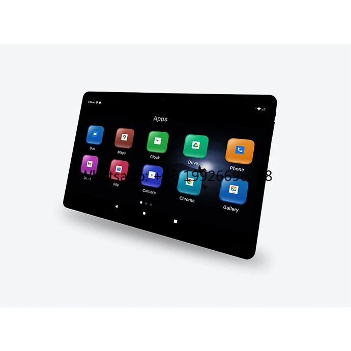 

10.1 Inch Car Headrest Monitor Rotate Touch Screen GPS 4G SIM Card Android 12.0 for Taxi Advertising Smart TV Rear-seat Display