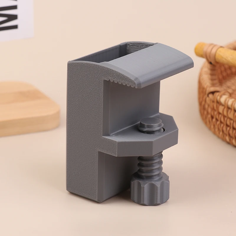 Clip On Desk Edge Pen Holder Organizer Wide Clamping No Screws Office Home Storage For Workplace Teaching Office Organization