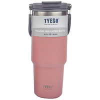 Bottle Stainless Steel 900ML Car Water Bottle Double-Layer Insulation Travel Sports Water Bottle Insulated Water Bottle