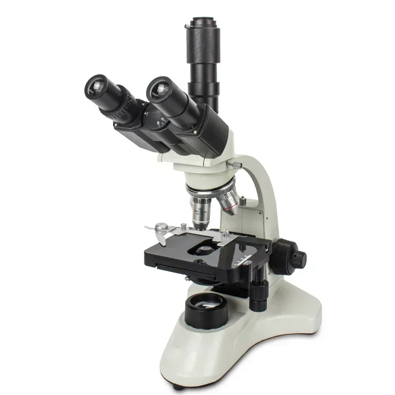 PH50 3A43L Three-Eye Microscope 1600x Magnification Pig Sperm Detector for Animal Husbandry Laboratory Equipment