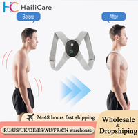 Intelligent Back Posture Corrector LCD Anti-Camel Belt Sitting Posture Belt Back Orthopedic Adjustable Correction Belt Adult Kid