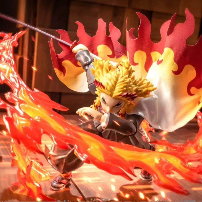 

Кейп-накидка Ренгоку Киёдзюро (Пламенная Хашира) из аниме «Истребитель демонов», масштаб 1/12, для фигурок 6 дюймов (совместима с SHF)