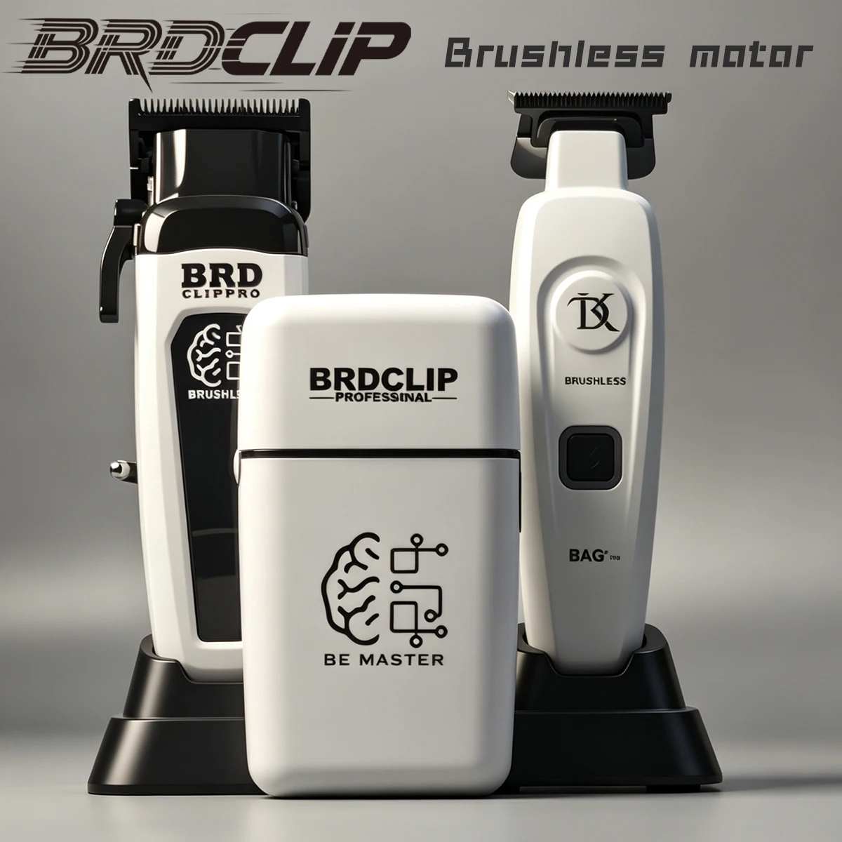 brdclip-magnetic-cover-hair-clipper-trimmer-brushless-motor-machine-white-kit-barber-salon-metal-dk078-shaver-high-motor10000rpm