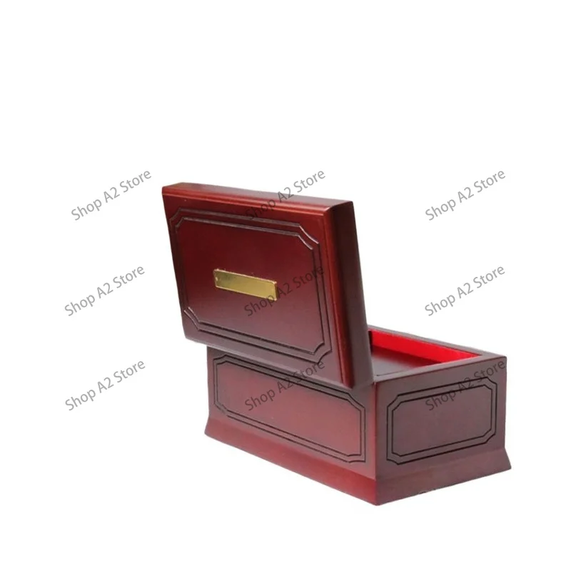 30 Tones Solid Wood Music Box, New Hand Crank Wooden Musical Box, Valentine's Day Gift