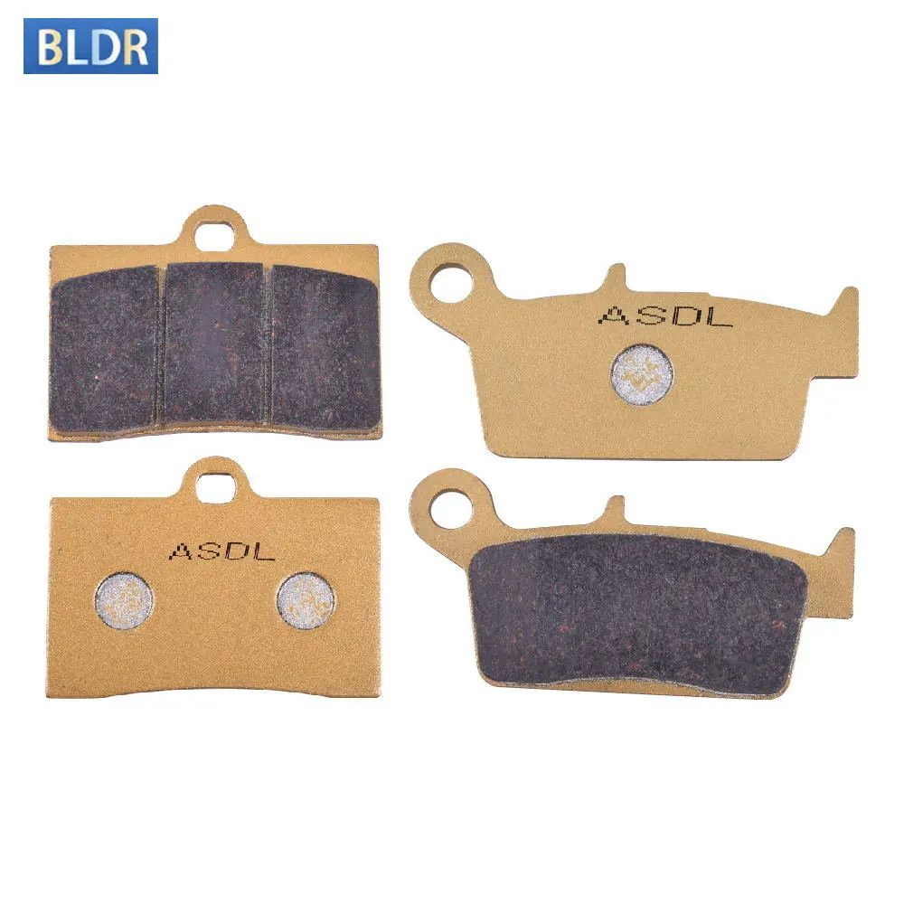 

Motorcycle Front Rear Brake Pads Set For GAS GAS SM 400 SM400 FSE 2T 2001-2002 SM515 SM450 FSR 4T Supermotard 450 515 2007-2009