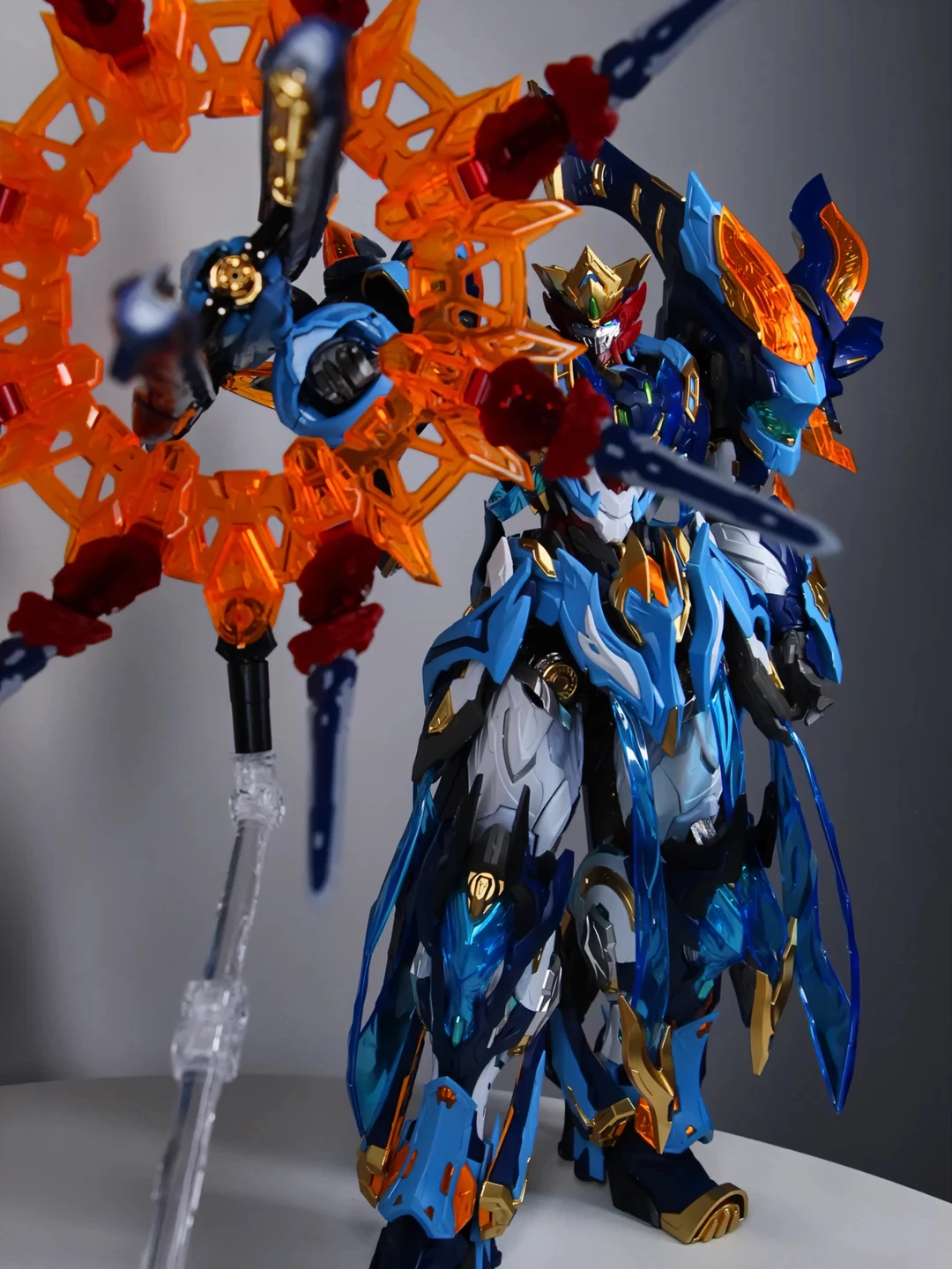 Motor Nuclear MNP-XH14 Mo Li Qing Assembly Kit 1/72 Legend of Star General Alloy Frame Mecha 26.5cm Snap-fit Pre-painted Gift