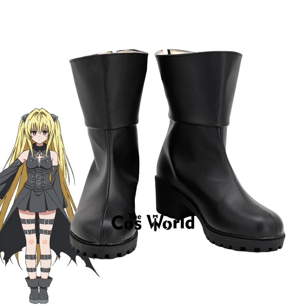 

Настраиваемые косплей-туфли To Love Ru Golden Darkness Yami в стиле аниме